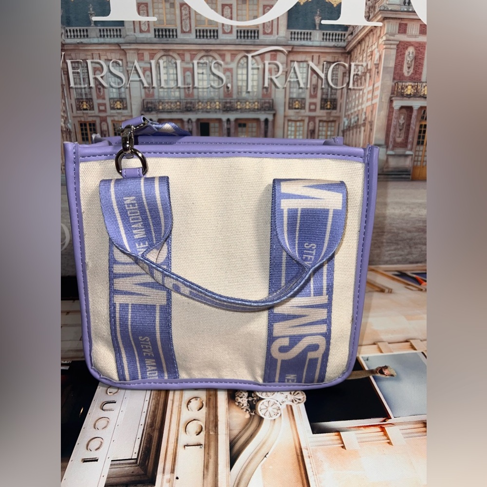 STEVE MADDEN Lavender Webber Tote - Picture 2 of 8